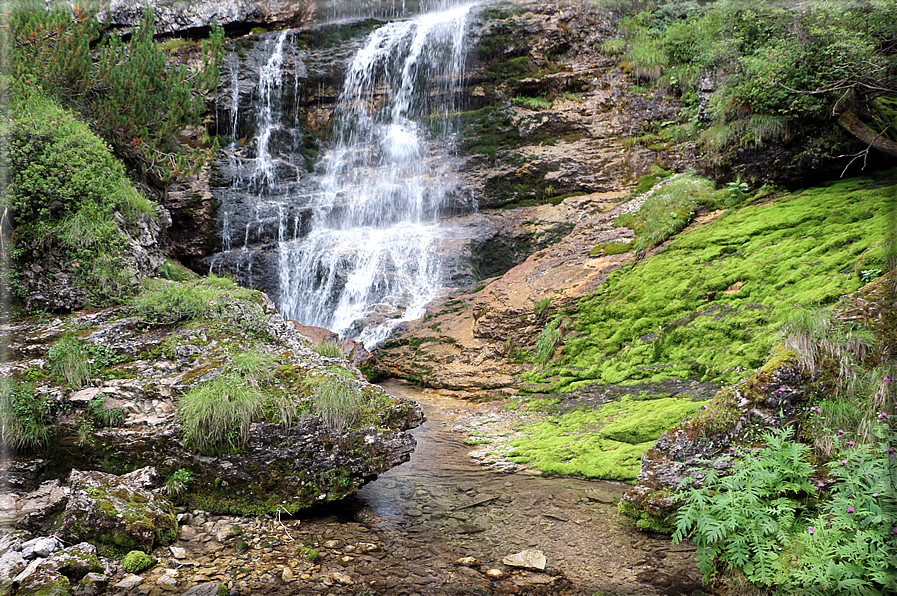 foto Cascate alte in Vallesinella